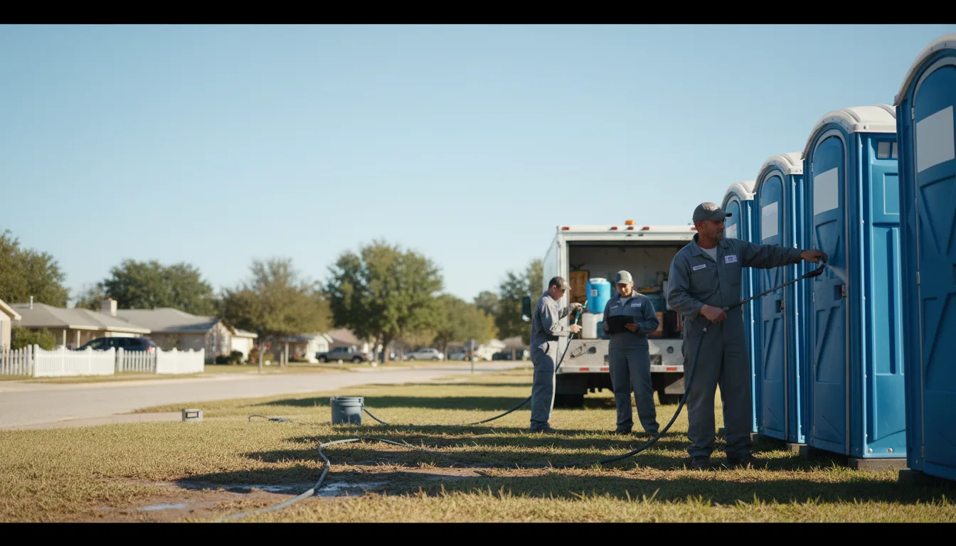 Long-Term Portable Toilet Rental in Paron, AR near me